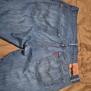 Levi's 527 Men's Bootcut Blue Jeans